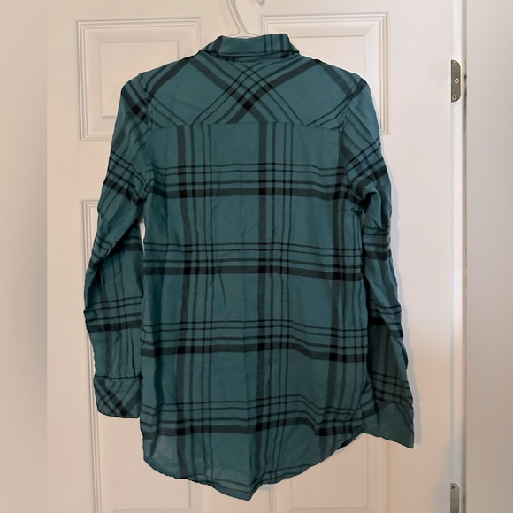 Kismet Button Down Plaid Shirt - Picture 3 of 5